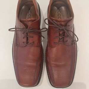ECCO MENS BROWN SHOES ~SIZE 47/13 ~NEW WITHOUT BOX